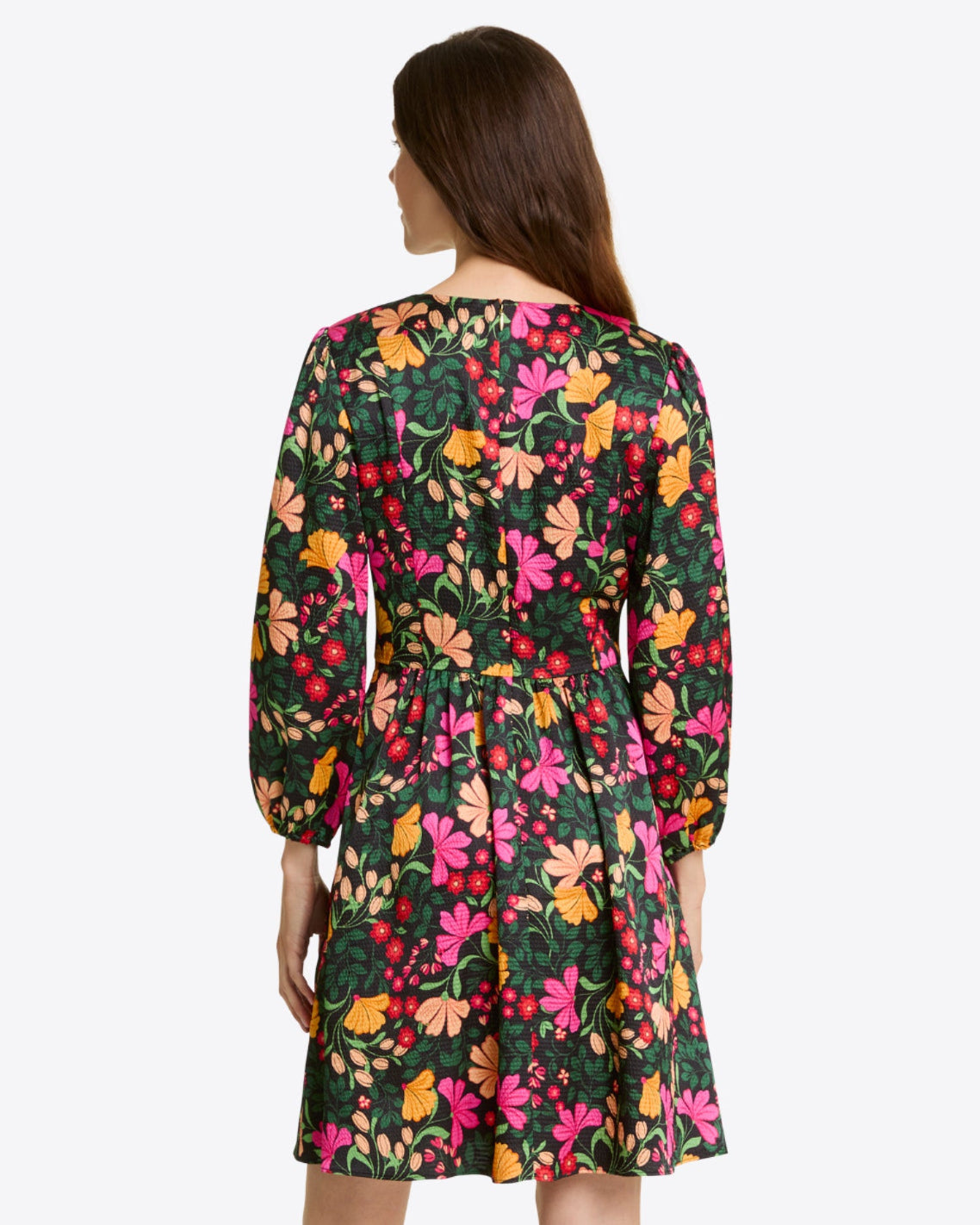Connie Long-Sleeve Dress – Alternate Print | Draper James Exclusive