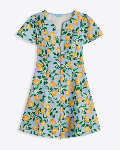 Mae Love Circle Dress in Lemon Blossom | Draper James Special Offer