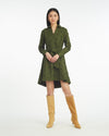 Olive Embroidered Floral