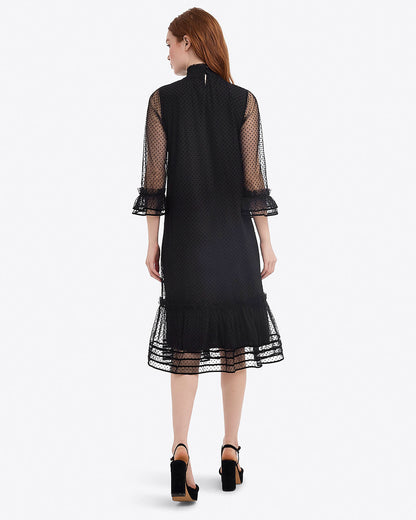 Long Sleeve Shift Dress in Tulle | Draper James Best Price