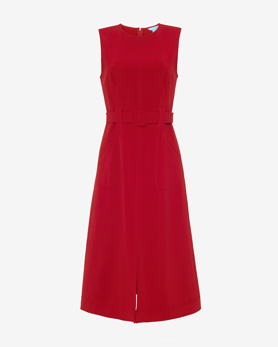 Juno Sleeveless Utility Dress in Red | Draper James Hot Sale