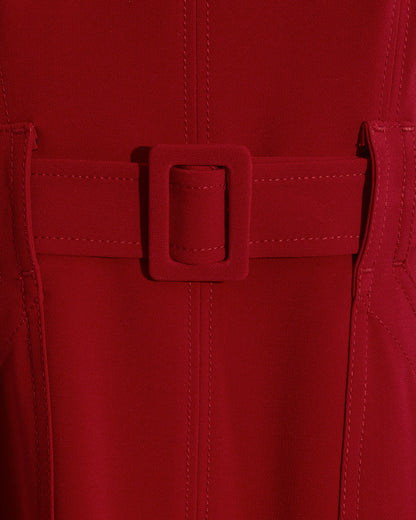 Juno Sleeveless Utility Dress in Red | Draper James Hot Sale