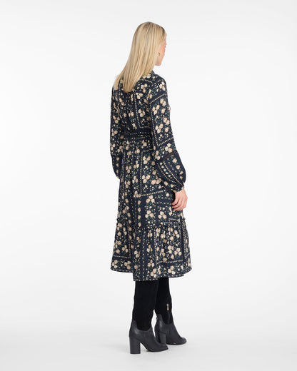 Beverly Midi Dress in Wallpaper Floral | Draper James Latest