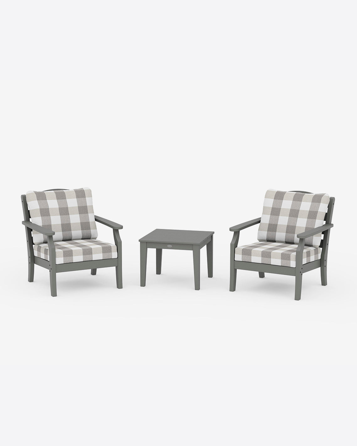 Savannah 3-Piece Deep Seating Set – Buffalo Plaid Original | Draper James New