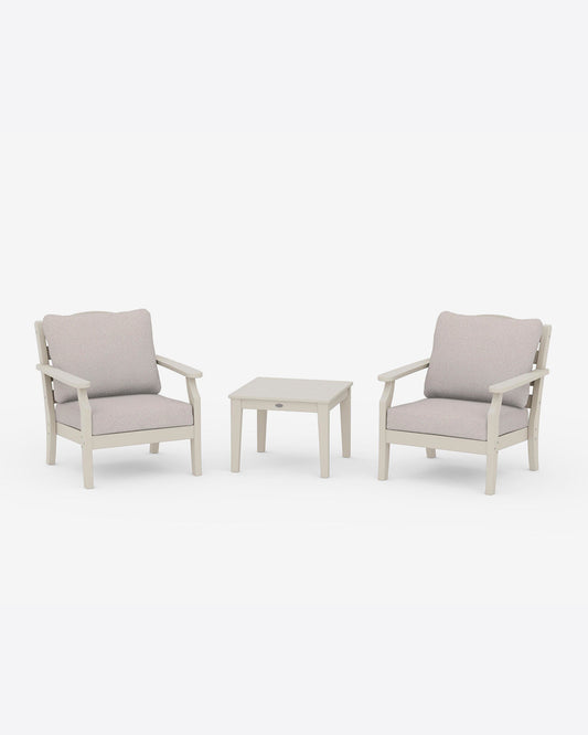 Savannah 3-Piece Deep Seating Set in Natural | Draper James Best Seller