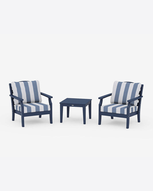 Savannah 3-Piece Seating Set – Cabana Stripe Classic | Draper James Hot Sale