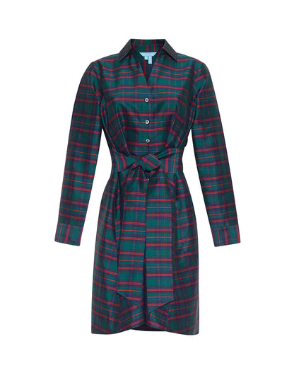 Layla Mini Shirtdress in Plaid | Draper James Quality