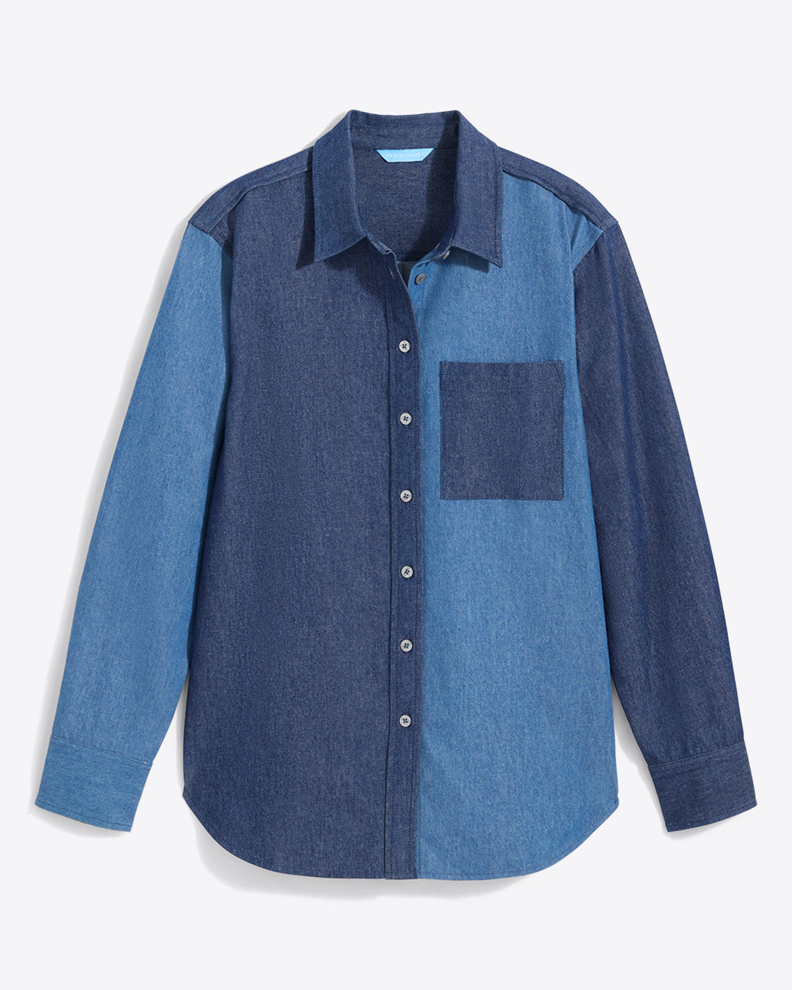 Lynn Long Sleeve Top in Chambray | Draper James Deals