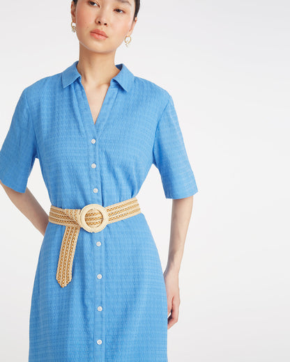 Raffia Belt With Metallic | Draper James Signature