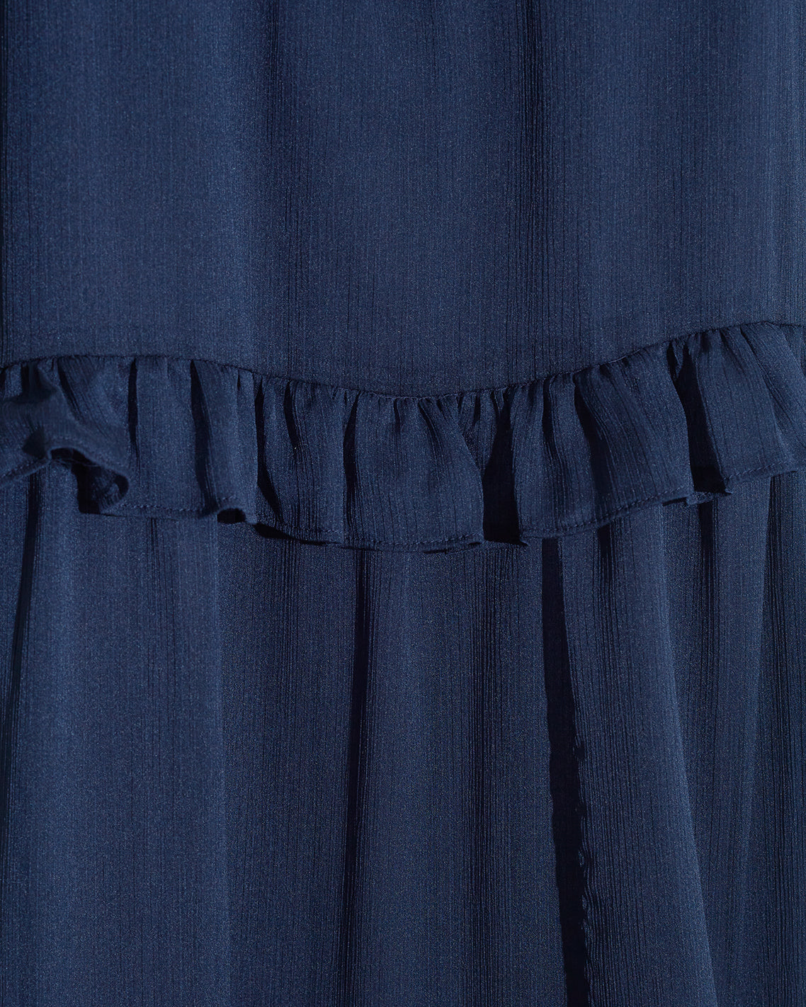 Frannie Ruffle Mini Dress in Baritone Blue | Draper James Popular
