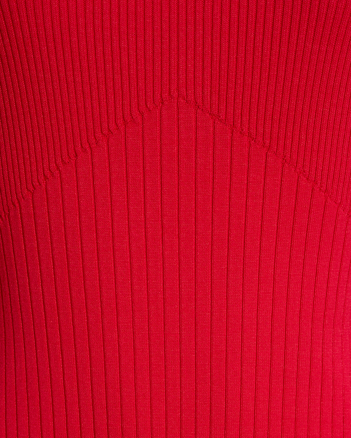 Lennox Mockneck Ribbed Knit Dress in Red | Draper James Smart Buy