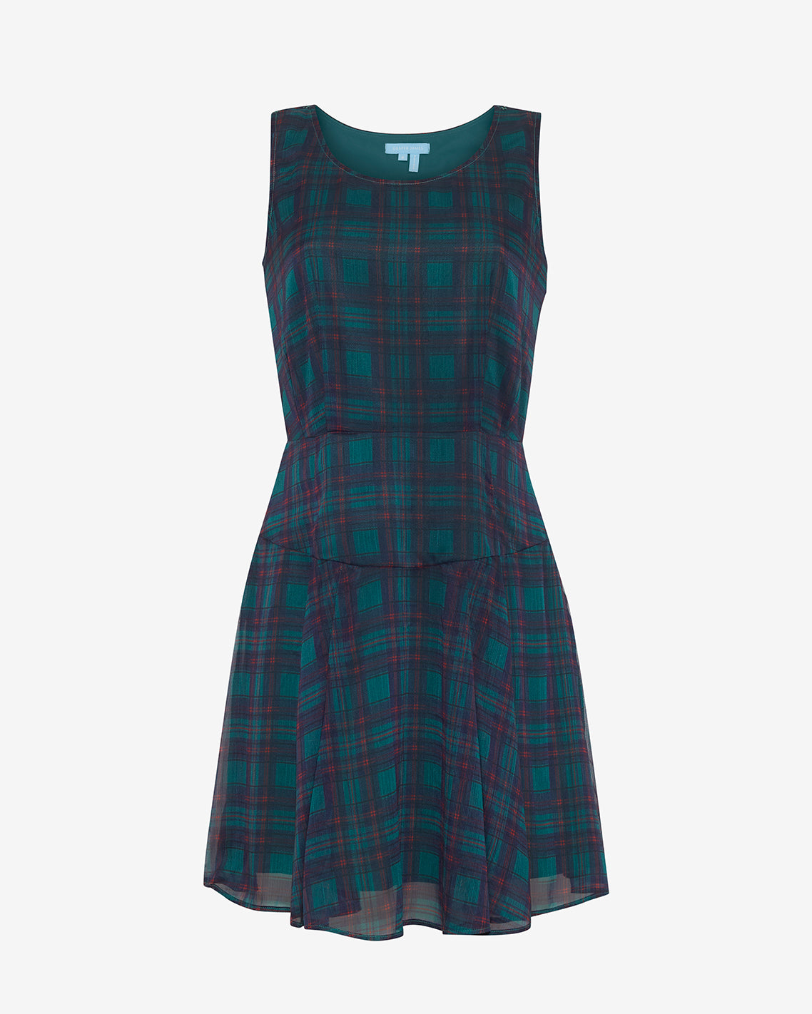 Elliot Sweater Dress in Evergreen Tartan | Draper James Customer Favorite