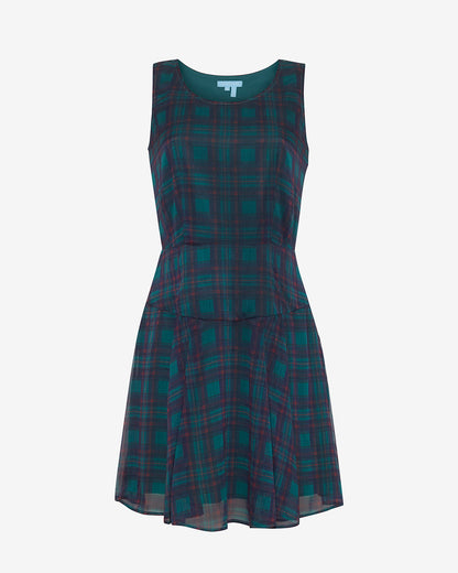 Elliot Sweater Dress in Evergreen Tartan | Draper James Customer Favorite