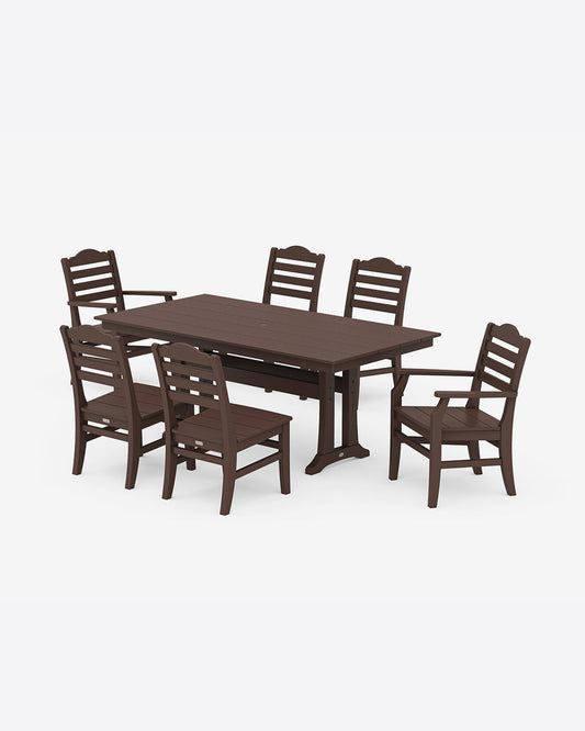 Savannah 7-Piece Farmhouse Dining Set with Trestle Legs | Draper James Customer Favorite