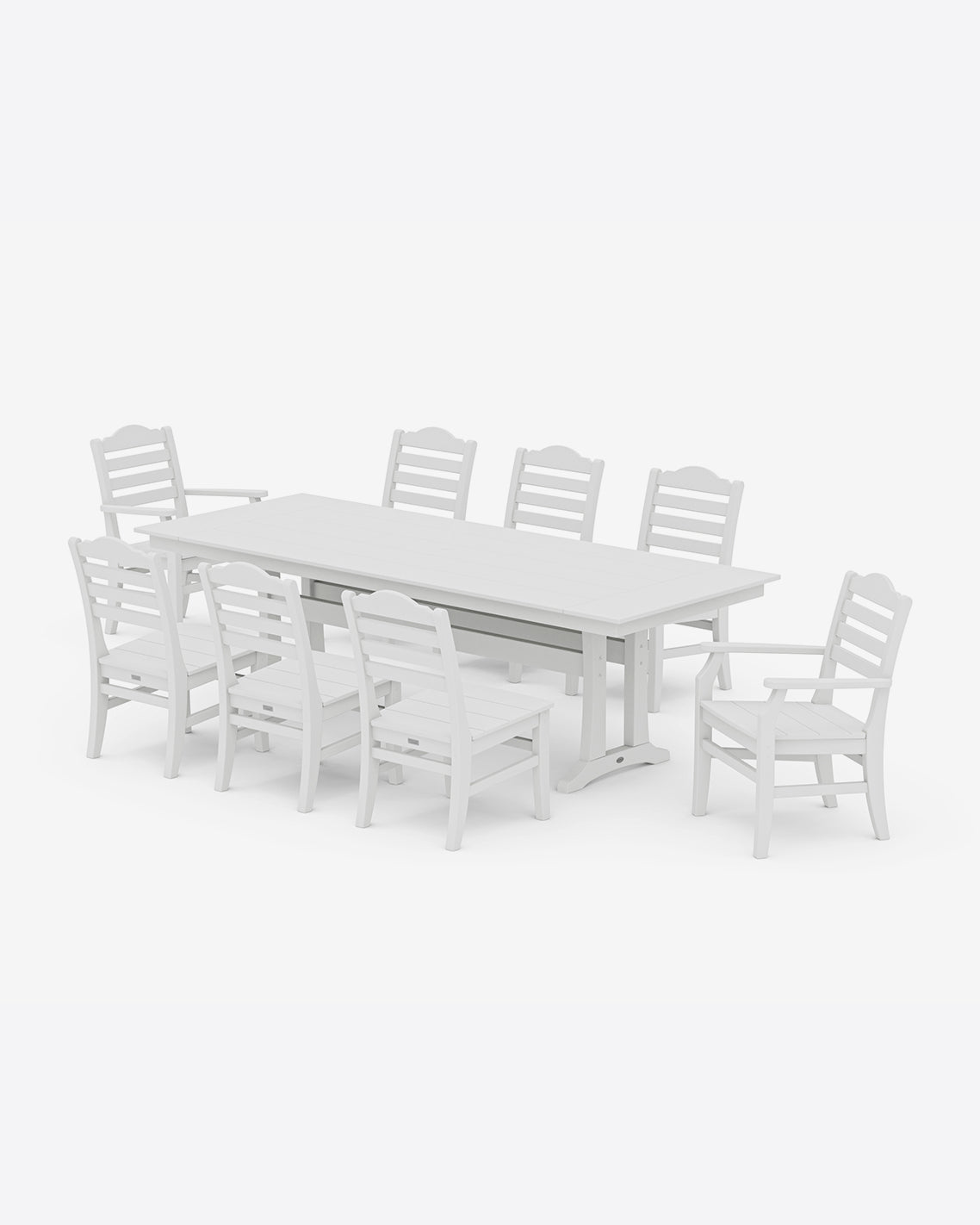 Savannah 9-Piece Farmhouse Dining Set with Trestle Legs | Draper James Classic