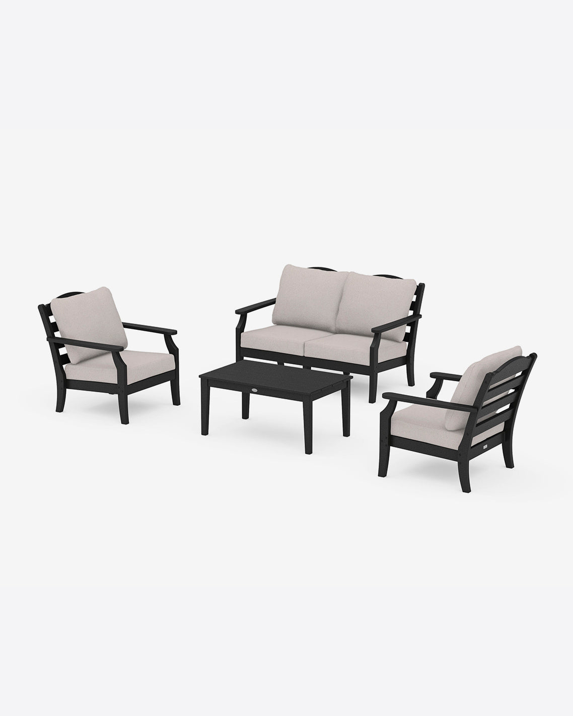 Savannah 4-Piece Seating Set with Loveseat in Navy | Draper James Best Price
