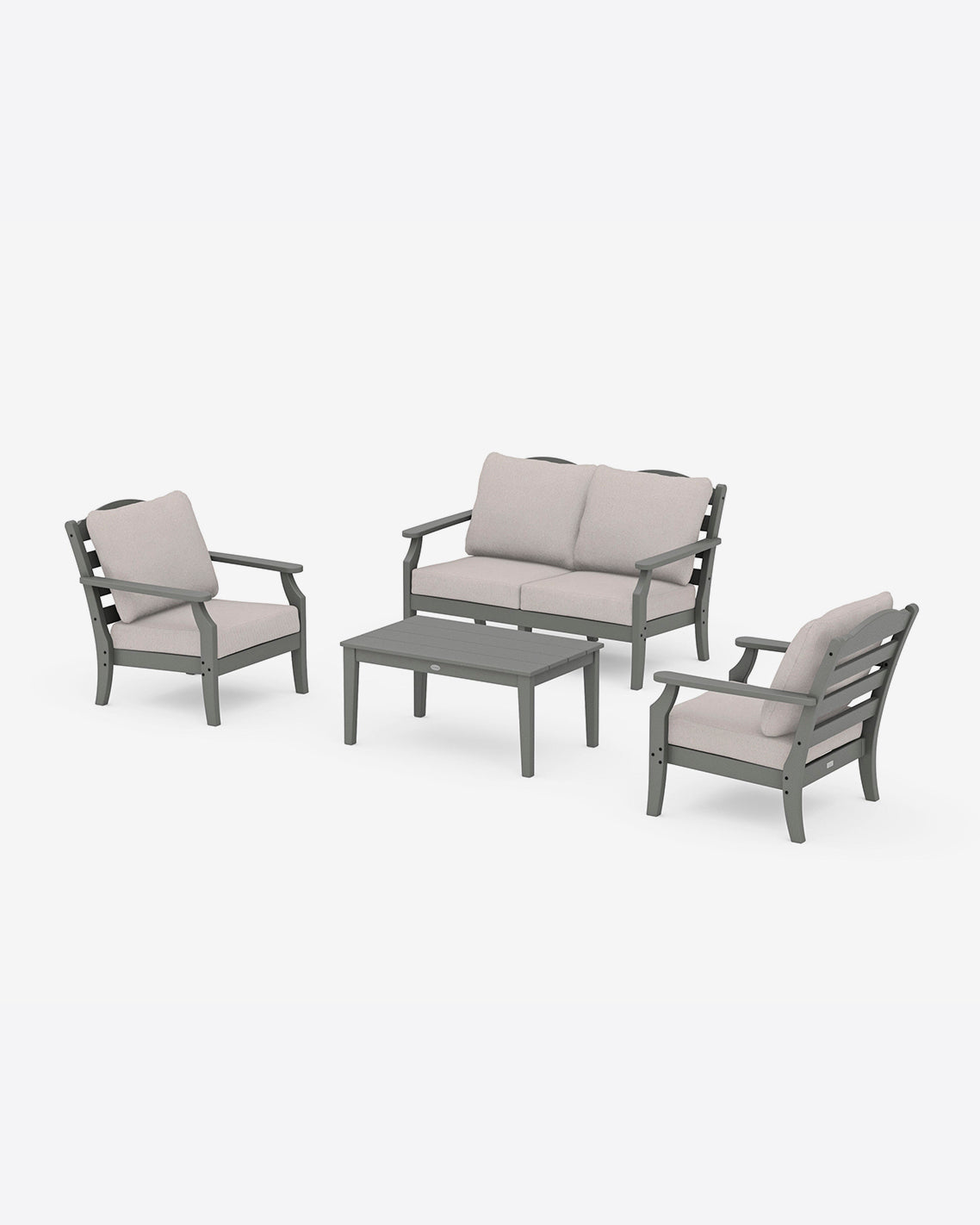 Savannah 4-Piece Seating Set with Loveseat in Sage | Draper James New