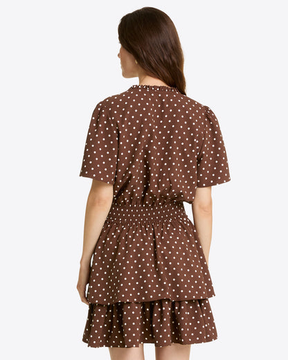 Alana Tiered Dress in Matte Satin | Draper James Trusted