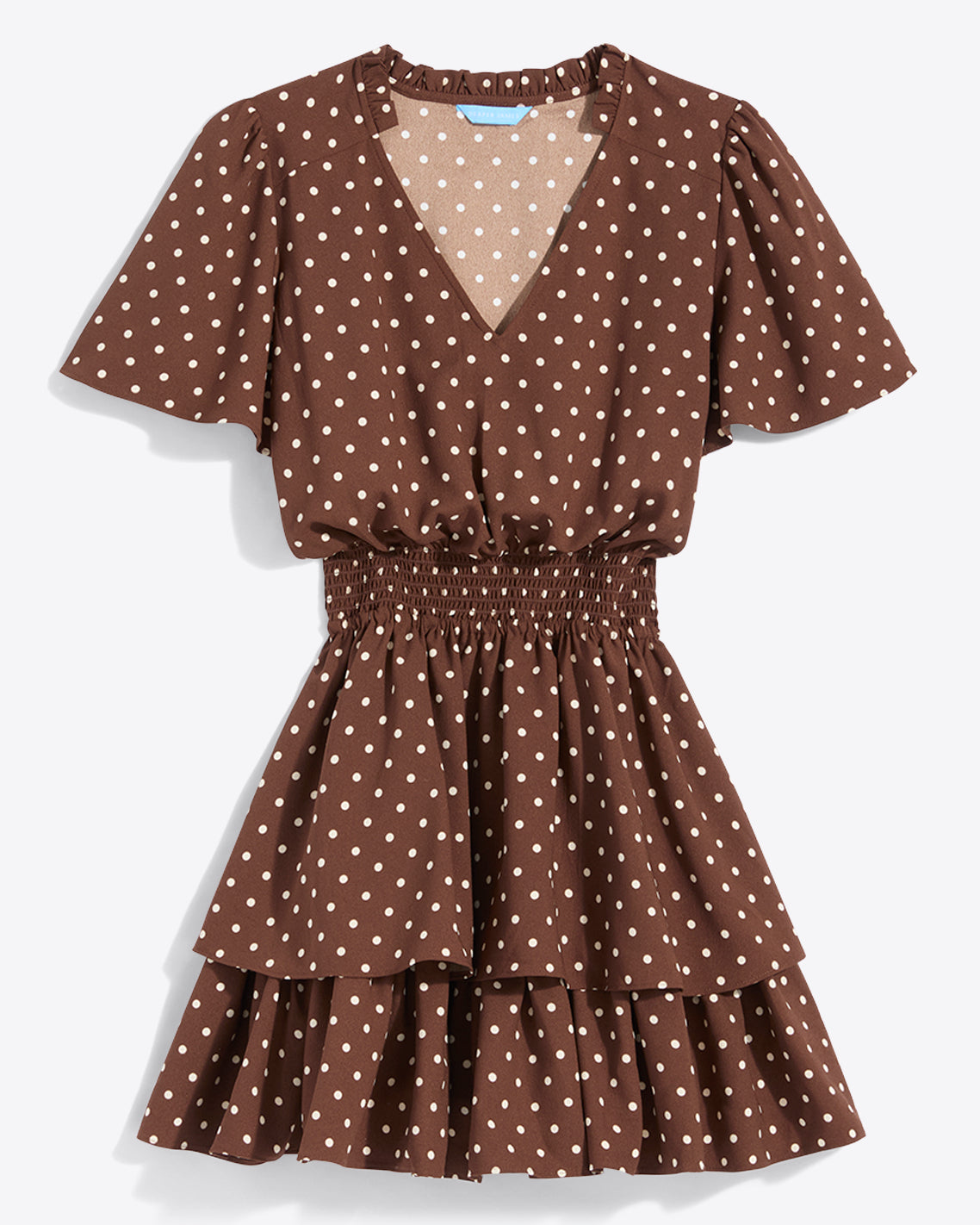 Alana Tiered Dress in Matte Satin | Draper James Trusted